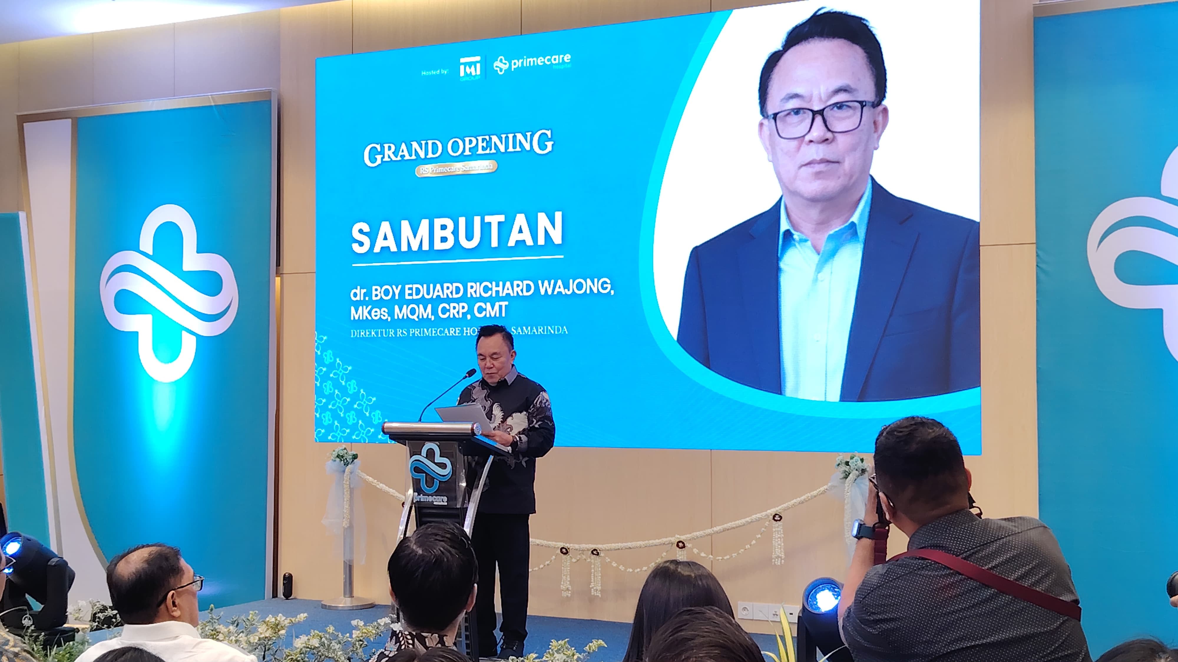 Direktur RS Primecare, dr Boy Eduard Richard Wajong